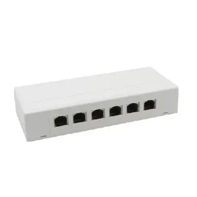 MCL BM-CAT5EB/6 boîte de jonction réseau Cat5e Blanc - Accessoire Réseau - visuel 1
