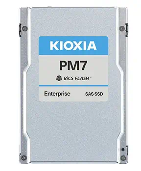 Livraison gratuite Kioxia PM7-R 7,68 To 2.5" SAS BiCS FLASH TLC