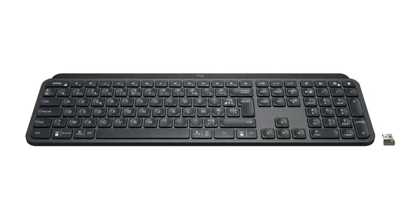 Logitech 920-010245 clavier Bureau Bluetooth AZERTY Français Graphite Logitech - visuel 1 - hello RSE - Ajustement automatique du rétroéclairage