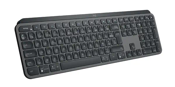Logitech 920-010245 clavier Bureau Bluetooth AZERTY Français Graphite Logitech - visuel 1 - hello RSE - Deux modes de connexion
