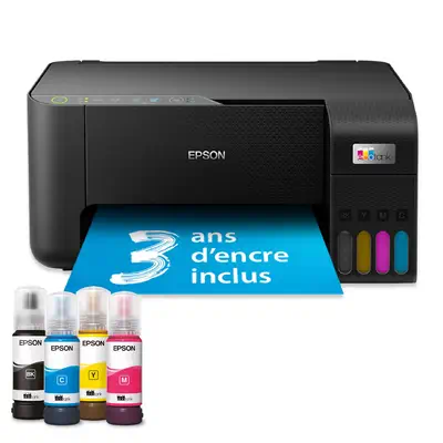 Epson EcoTank ET-2860 Jet d'encre A4 5760 x 1440 DPI 33 ppm Wifi - Multifonctions Jet d'encre - visuel 1
