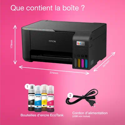 Epson EcoTank ET-2864 - Multifonctions Jet d'encre - visuel 2