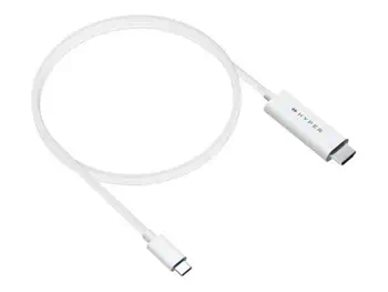 4K USB-CÂ to HDMI Cable - White livraison gratuite