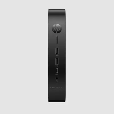 HP Pro t550 2 GHz Windows 10 IoT Enterprise 1,3 kg Noir J6412 - Client léger - visuel 4