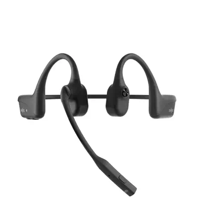 SHOKZ C110-AI-BK-EN écouteur/casque Sans fil Crochets auriculaires Bureau/Centre d'appels Bluetooth  - Shokz - Casque Micro - visuel 2