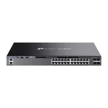 Vente Switchs et Hubs TP-LINK Omada 24-Port Gigabit Stackable L3 Managed sur hello RSE