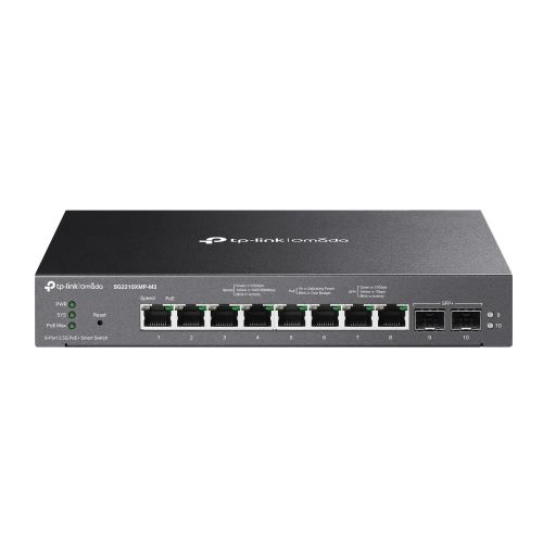 Achat TP-LINK Omada 8-Port 2.5GBASE-T and 2-Port 10GE SFP+ sur hello RSE