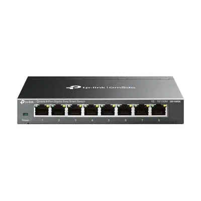 TP-Link Omada DS108GE commutateur réseau Non-géré Gigabit Ethernet (10/100/1000) Noir - Switchs et Hubs - visuel 1