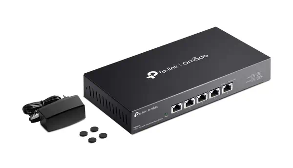 TP-Link Omada DS105X commutateur réseau Non-géré 10G Ethernet (100/1000/10000) Noir - Switchs et Hubs - visuel 6