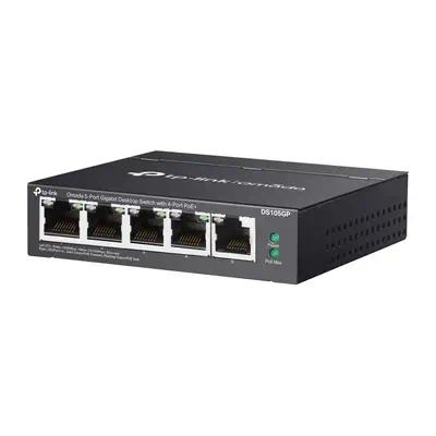 TP-Link Omada DS105GP commutateur réseau Non-géré Gigabit Ethernet TP-Link - visuel 1 - hello RSE - Des performances robustes