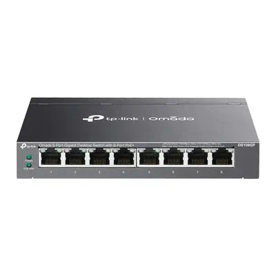 TP-Link Omada DS108GP commutateur réseau Non-géré Gigabit Ethernet (10/100/1000) Connexion Ethernet, - Switchs et Hubs - visuel 1