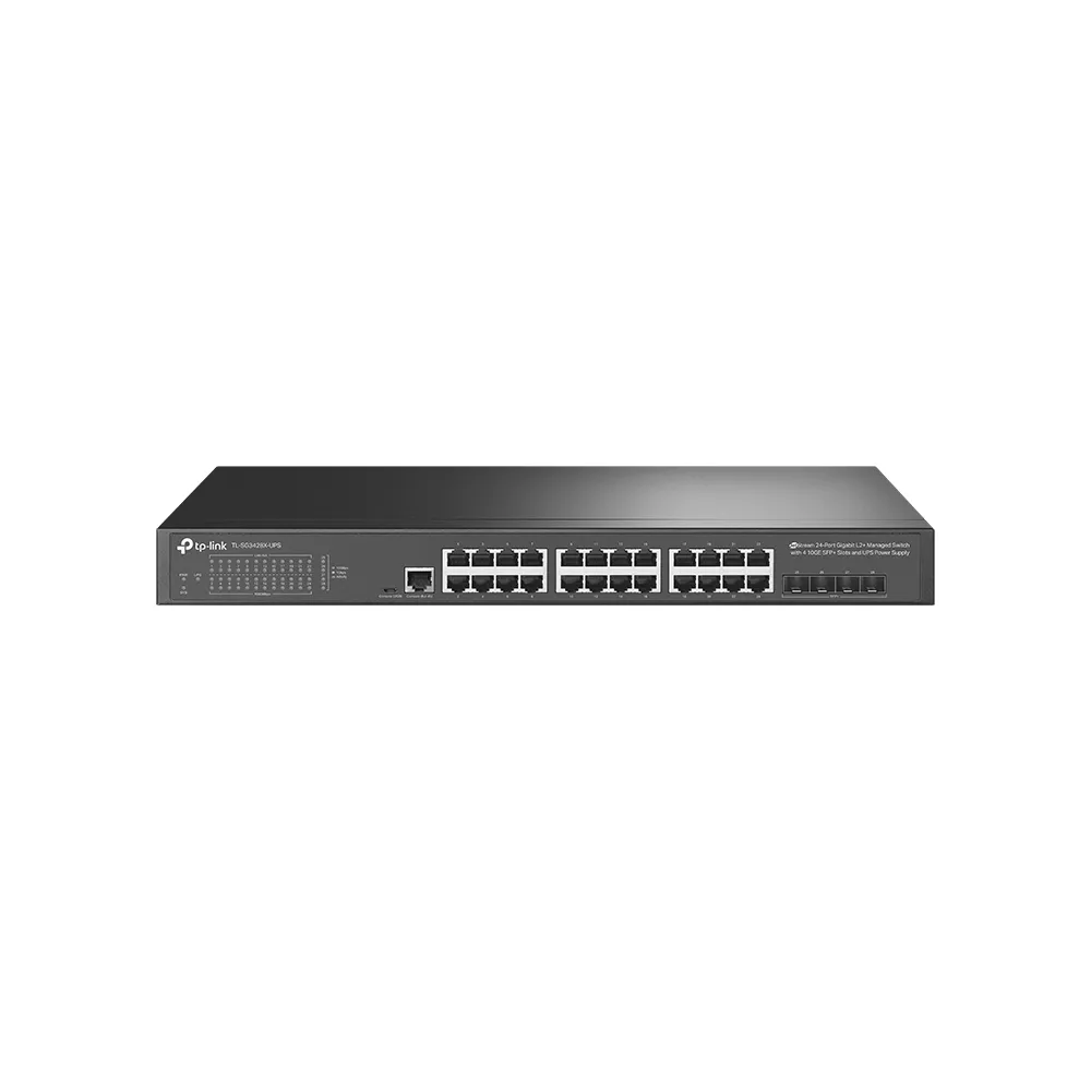 Achat Switchs et Hubs TP-LINK Omada 24-Port Gigabit L2+ Managed Switch with 4 sur hello RSE