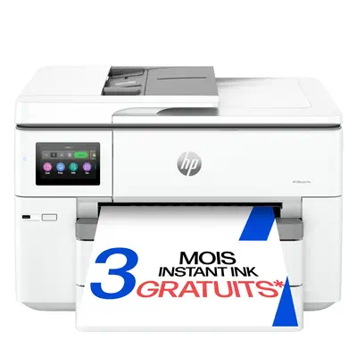 OfficeJet Pro 9730e Sans fil All-in-One Couleur Imprimante, Instant Ink; Impression recto-verso - HP - Multifonctions Jet d'encre - visuel 1