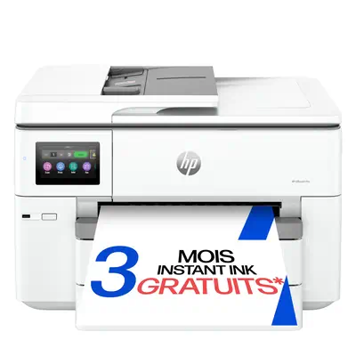 OfficeJet Pro 9730e Sans fil All-in-One Couleur Imprimante, Instant Ink; Impression recto-verso - HP - Multifonctions Jet d'encre - visuel 1
