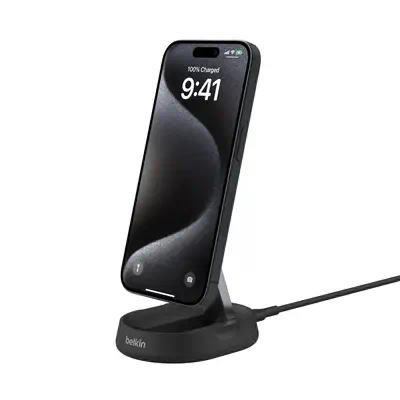 Belkin BoostCharge Pro Smartphone Noir Secteur Recharge sans fil Charge rapide Intérieure - Chargeur et alimentation - visuel 1