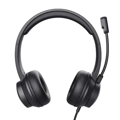 Trust Ayda Casque Avec fil Arceau Appels/Musique Noir Trust - visuel 1 - hello RSE - Connexion facile