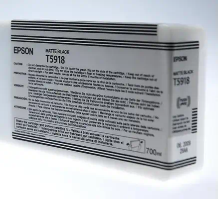 Revendeur officiel EPSON T5918 Ink Cartridge Matte Black Standard Capacity