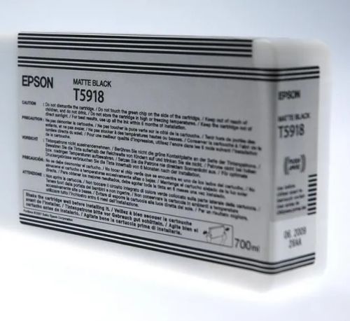 Vente EPSON T5918 Ink Cartridge Matte Black Standard Capacity au meilleur prix