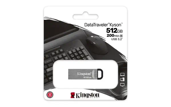 Kingston Technology DataTraveler Clé USB Kyson 512 Go - Adaptateur stockage - visuel 4