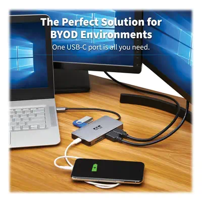 Tripp Lite U442-DOCK8G-GG station d'accueil Avec fil USB Tripp Lite - visuel 1 - hello RSE - Prise en charge haute résolution