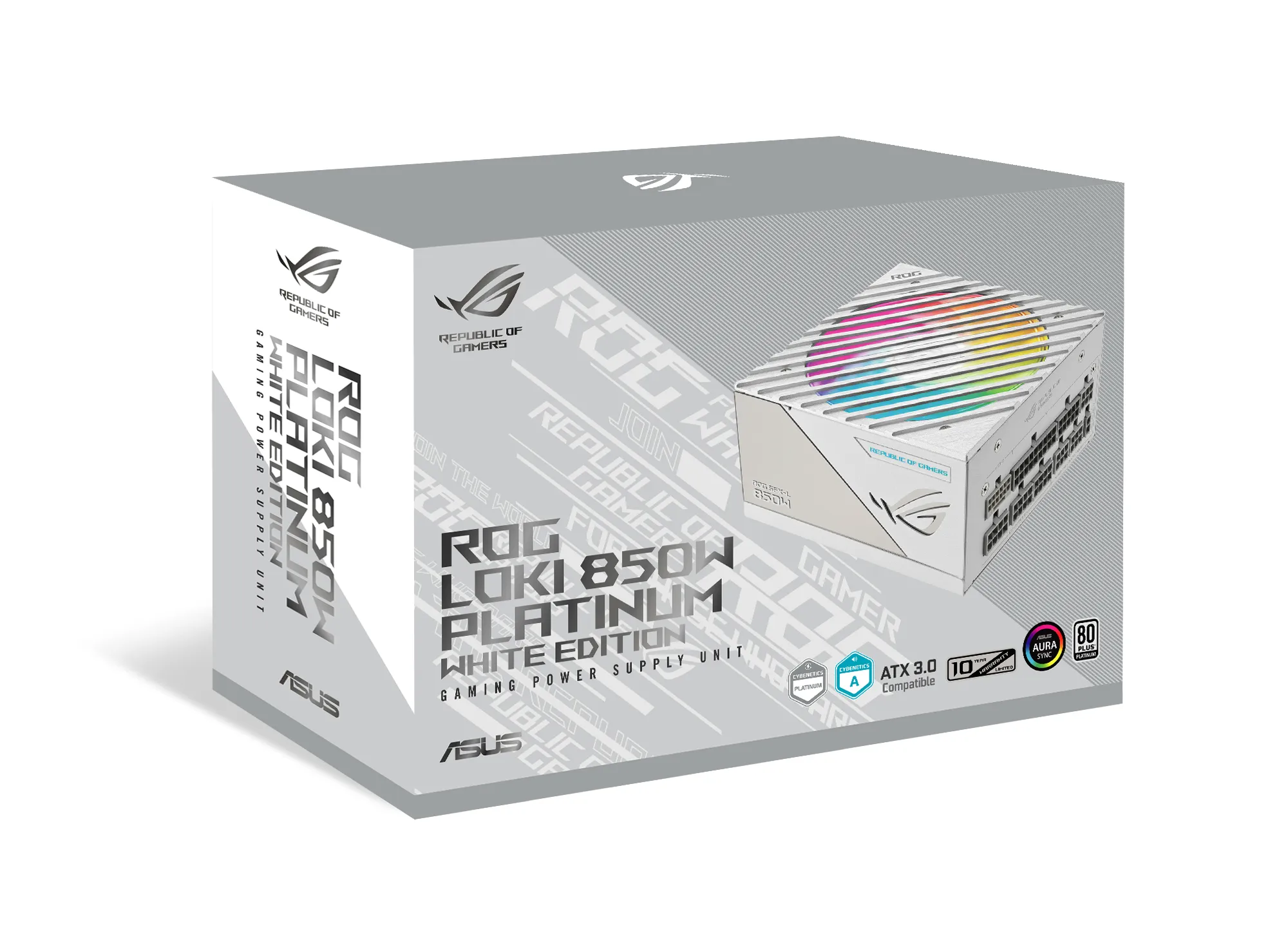 ASUS ROG Loki SFX-L 850W Platinum White Edition Asus - visuel 1 - hello RSE - Dissipateurs ROG