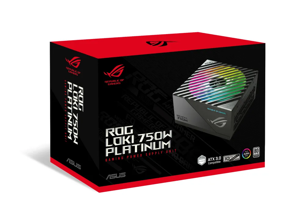 ASUS ROG Loki SFX-L 750W Platinum Fully Modular PSU - Asus - Boitier d'alimentation - visuel 8