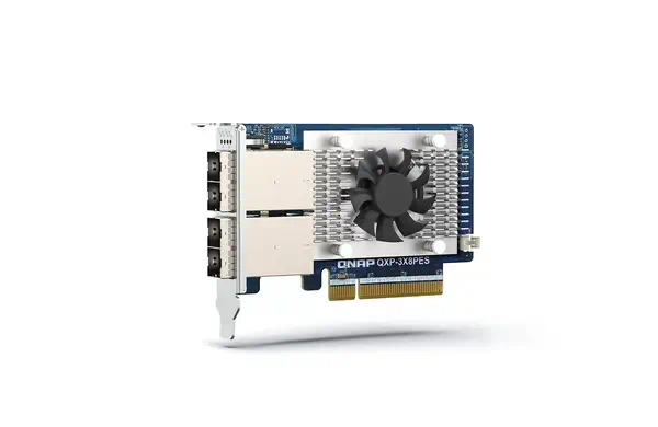 QNAP QXP-3X8PES carte réseau Interne 64000 Mbit/s - Adaptateur stockage - visuel 1