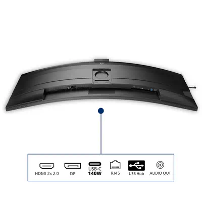Philips 49B2U6900CH/00 écran plat de PC 124 cm (48.8") 5120 x 1440 pixels Dual QHD LCD Noir - Ecran Ordinateur - visuel 6