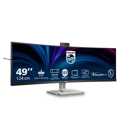 Philips 49B2U6900CH/00 écran plat de PC 124 cm (48.8") 5120 x 1440 pixels Dual QHD LCD Noir - Ecran Ordinateur - visuel 9