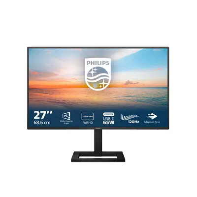 Philips 1000 series 27E1N1300AE/00 LED display 68,6 cm (27") 1920 x 1080 pixels Full HD LCD Noir - Ecran Ordinateur - visuel 9