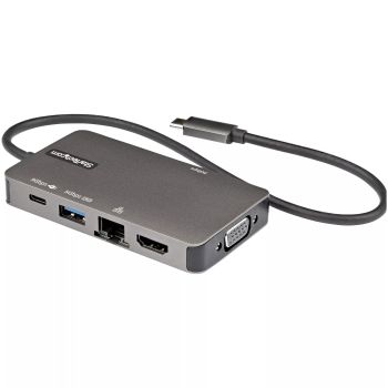 Revendeur officiel Station d'accueil pour portable StarTech.com Adaptateur Multiports USB-C - USB-C vers
