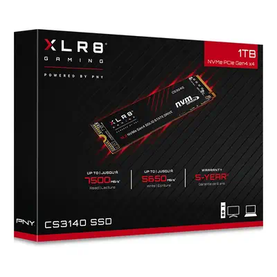 PNY XLR8 CS3140 1 To M.2 PCI Express 4.0 NVMe 3D NAND - Disque dur SSD - visuel 4