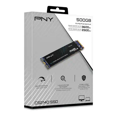 PNY CS2140 500 Go M.2 PCI Express 4.0 NVMe 3D NAND - Disque dur SSD - visuel 2