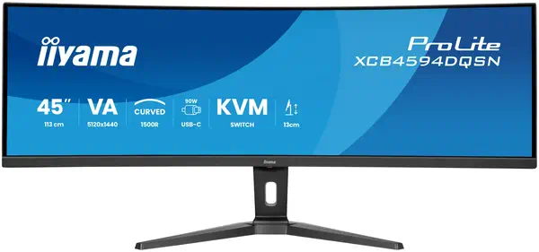 45"LCD Curved Bus. UWQHD - iiyama - Ecran Ordinateur - visuel 2