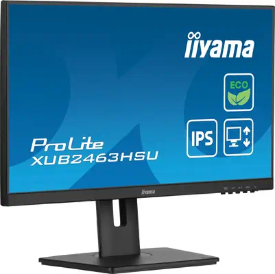 iiyama ProLite XUB2463HSU-B1 écran plat de PC 60,5 cm (23.8") 1920 x 1080 pixels Full HD LED Noir - Ecran Ordinateur - visuel 5