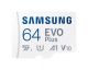 Achat SAMSUNG EVO PLUS microSD 64Go Class10 Read up sur hello RSE - visuel 1