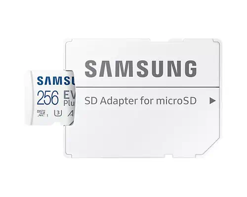 Achat SAMSUNG EVO PLUS microSD 256Go Class10 Read up sur hello RSE - visuel 5