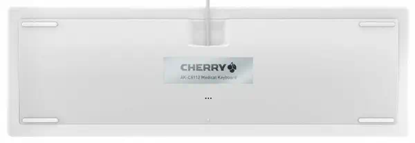 CHERRY AK-C8112 clavier Médical USB AZERTY Français Blanc - Clavier - visuel 9