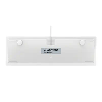 Contour Design Active Key AK-C8112 clavier Médical USB AZERTY Français Blanc - Clavier - visuel 3