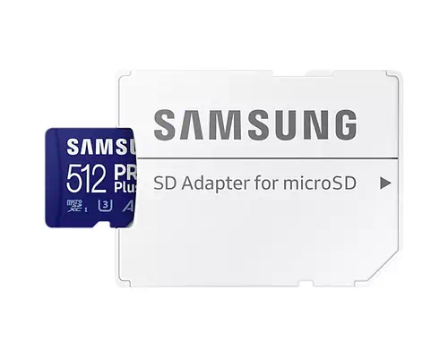 Achat SAMSUNG PRO PLUS microSD 512Go Class10 Read up sur hello RSE - visuel 5