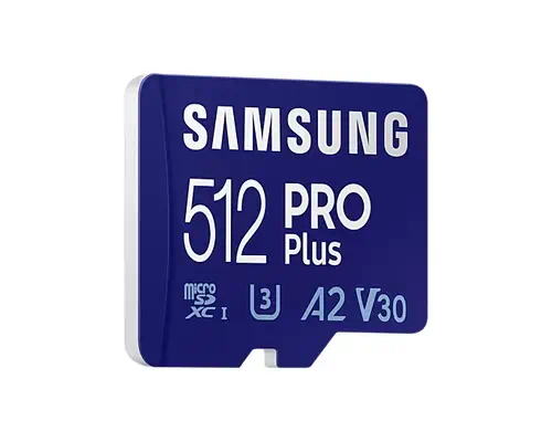 Achat SAMSUNG PRO PLUS microSD 512Go Class10 Read up sur hello RSE - visuel 3