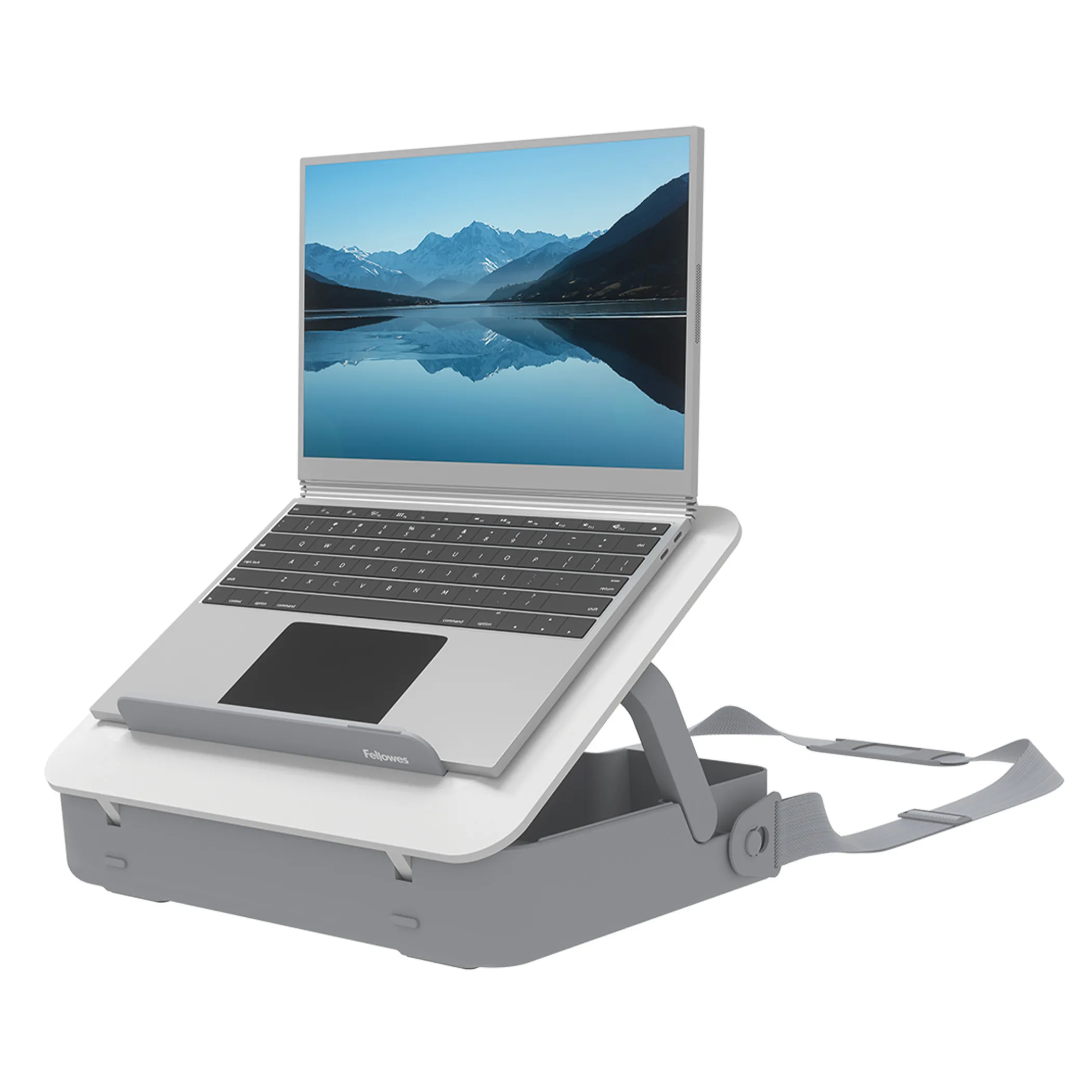 Achat Sacoche & Housse Fellowes BREYTA LAPTOP STAND CARRY CASE WHITE