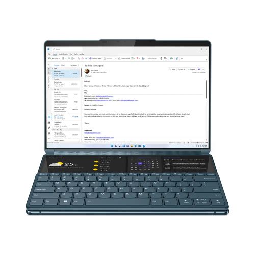 Revendeur officiel PC Portable LENOVO Yoga Book 9 13IRU8 Intel Core i7-1355U 13.3p 2.8K