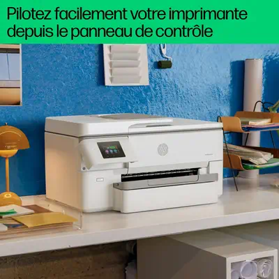 OfficeJet Pro 9720e Sans fil All-in-One Couleur Imprimante, Impression recto-verso; copieur, scanner - HP - Multifonctions Jet d'encre - visuel 9