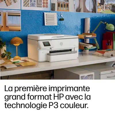 OfficeJet Pro 9720e Sans fil All-in-One Couleur Imprimante, Impression recto-verso; copieur, scanner - HP - Multifonctions Jet d'encre - visuel 9