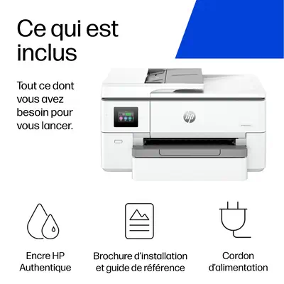 OfficeJet Pro 9720e Sans fil All-in-One Couleur Imprimante, Impression recto-verso; copieur, scanner - HP - Multifonctions Jet d'encre - visuel 7