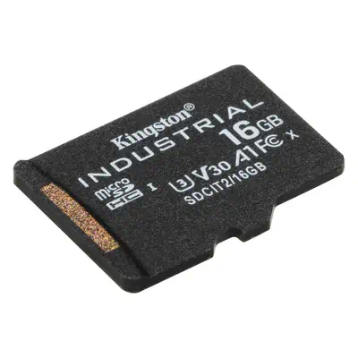 Kingston Technology Industrial 16 Go MicroSDHC UHS-I Classe Kingston - visuel 1 - hello RSE - Résistance aux températures extrêmes
