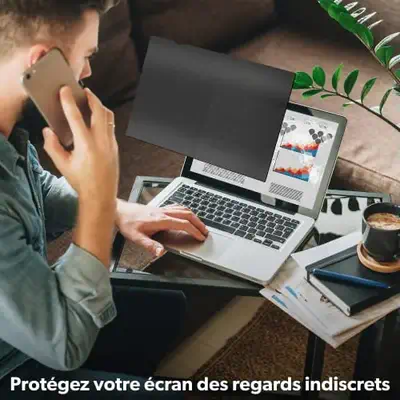 T'nB PFU15 filtre anti-reflets pour écran et filtre de confidentialité 39,6 cm (15.6") Moniteur/ordi - T'NB - Protection d'écran et Filtre - visuel 2
