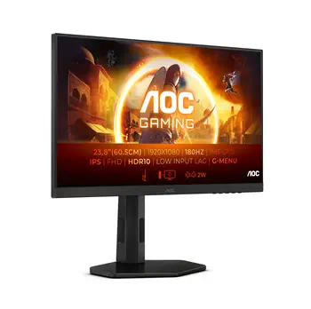 AOC 24G4X écran plat de PC 60,5 cm (23.8") 1920 x 1080 pixels Full HD LCD Noir avantages