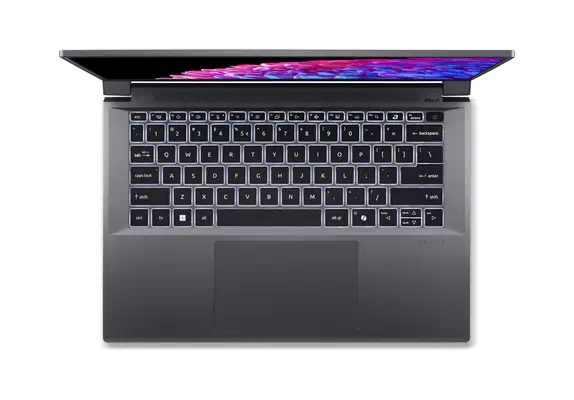 Acer Swift SFX14-72G-782G Intel Core Ultra 7 155H Ordinateur portable 36,8 cm (14.5") 2.8K 32 Go LPD - PC Portable - visuel 4